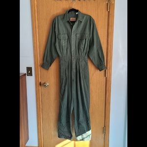 Vintage Olive Boiler Suit